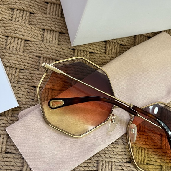 Chloe Octagon Sunglasses - Picture 4 of 5